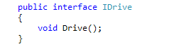 IDrive interface
